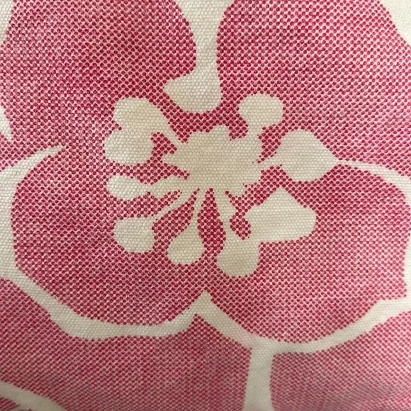 Pink Floral Throw Pillow 19” x 19” - Florence Broadhurst - Picture 3 of 7